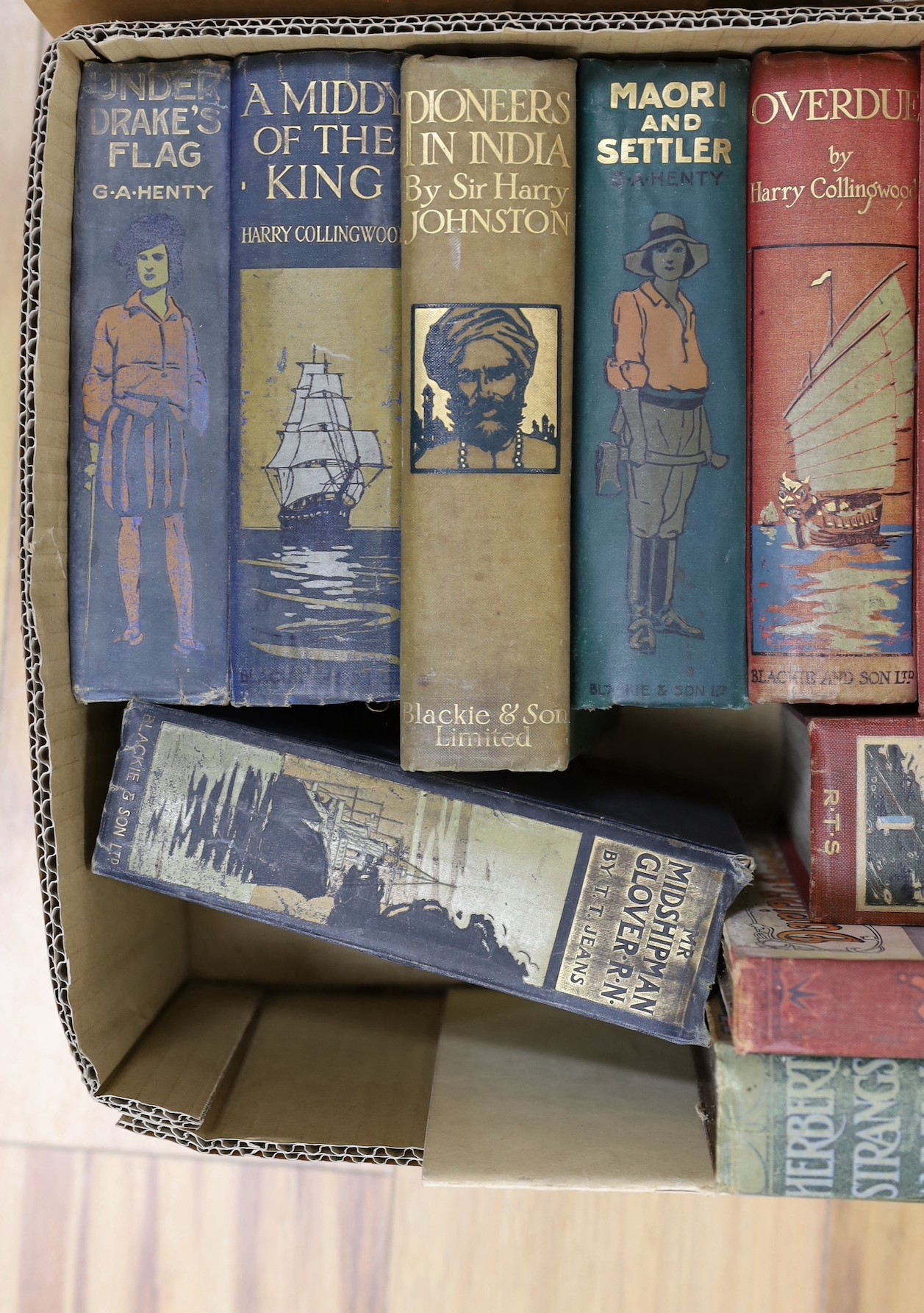 Boys Adventure Stories (incl. Henty): together with some miscellaneous others, mostly early 20th century (27)